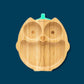 Bamboo Owl Shaped Suction Plate